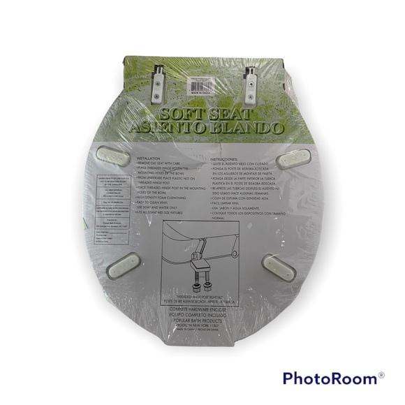 Decorative Toilet Seat Dream Wheels White Purple Teal Geometrical Floral - Picture 2 of 15